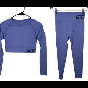 ECHT Arise Crop Top & Leggings Medium